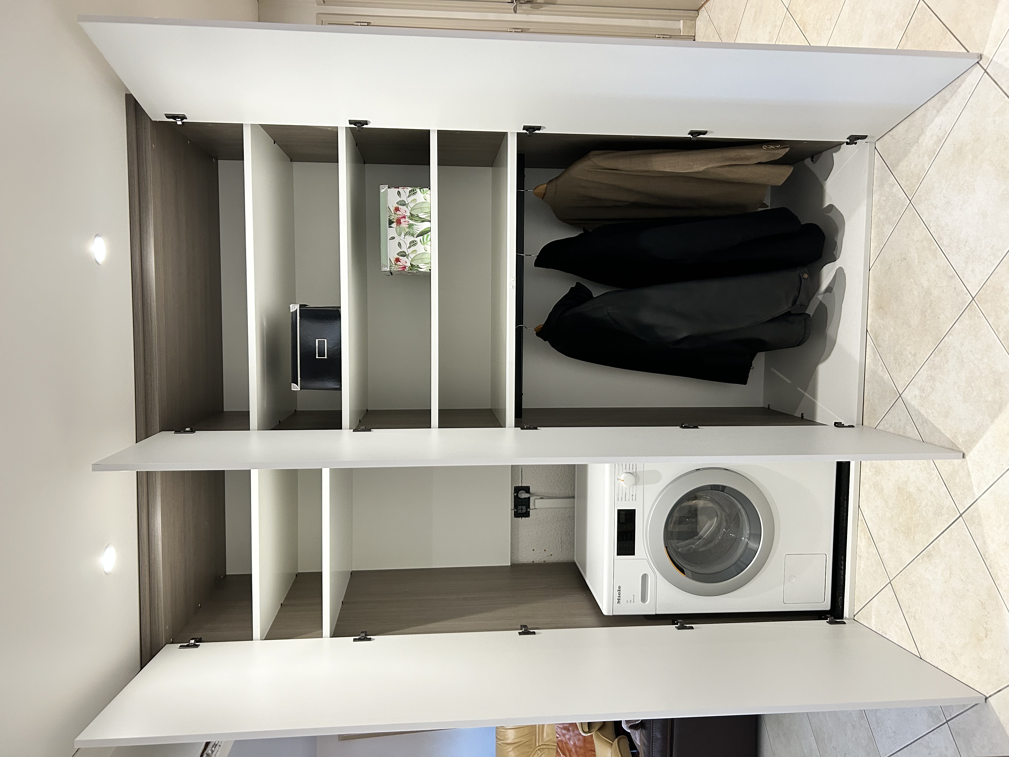 deux en un. dressing / buanderie