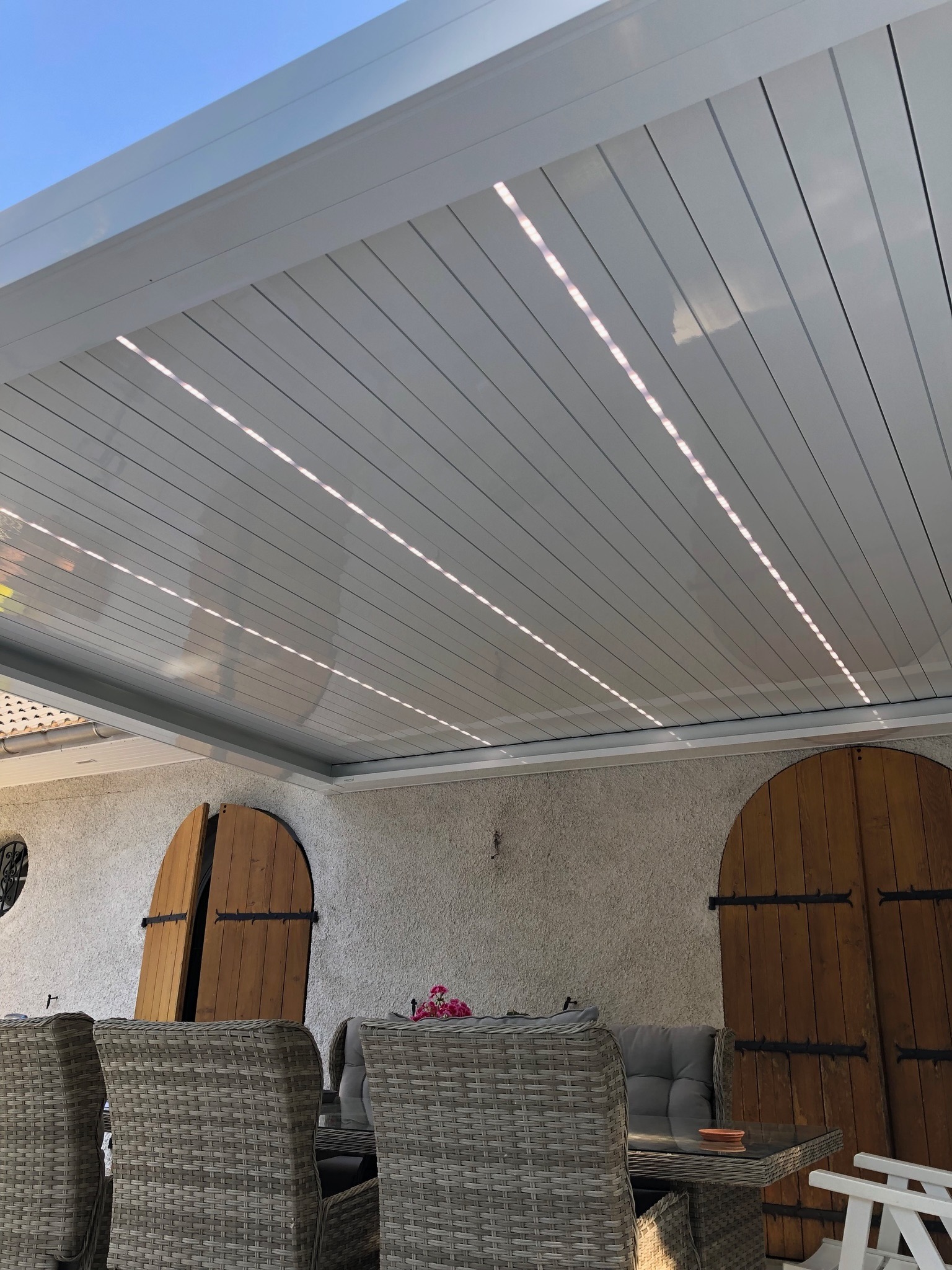 Pergola bioclimatique